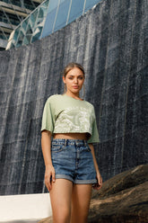 Breezy Bold Crop top